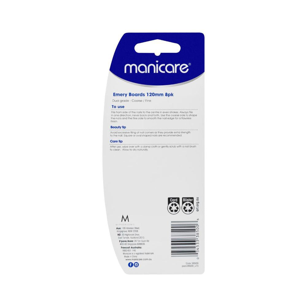 Manicare Emery Boards - 8 pack