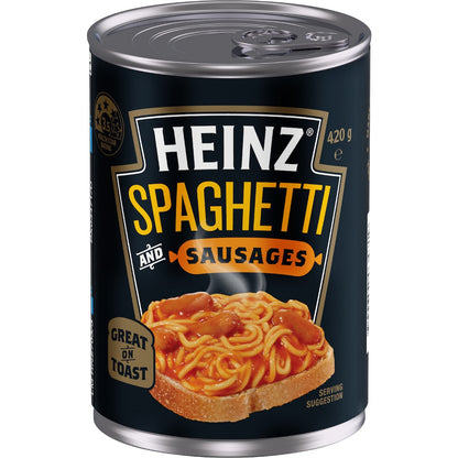Heinz Canned Spaghetti & Sausages 420g
