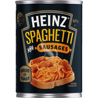 Heinz Canned Spaghetti & Sausages 420g