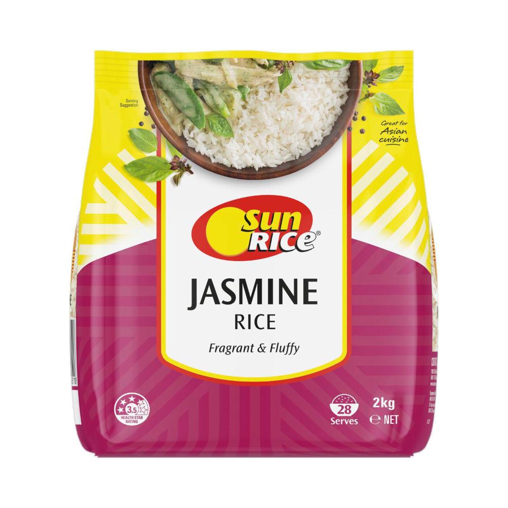 Sunrice Jasmine Rice - 2kg