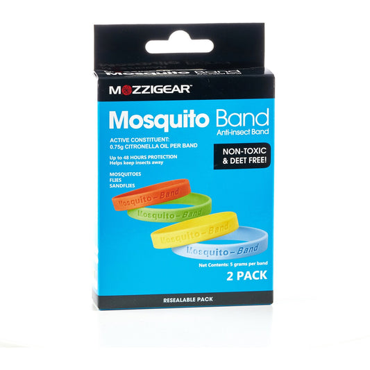 Mozzigear Anti Mosquito Bands 2 Pack
