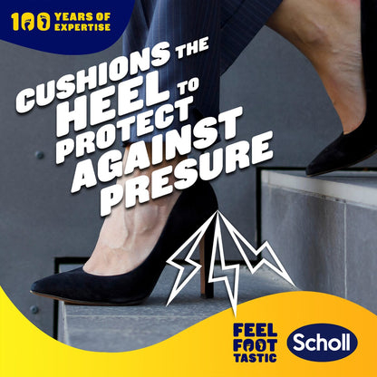 Scholl Party Feet Invisible Gel Heel Cushions Each