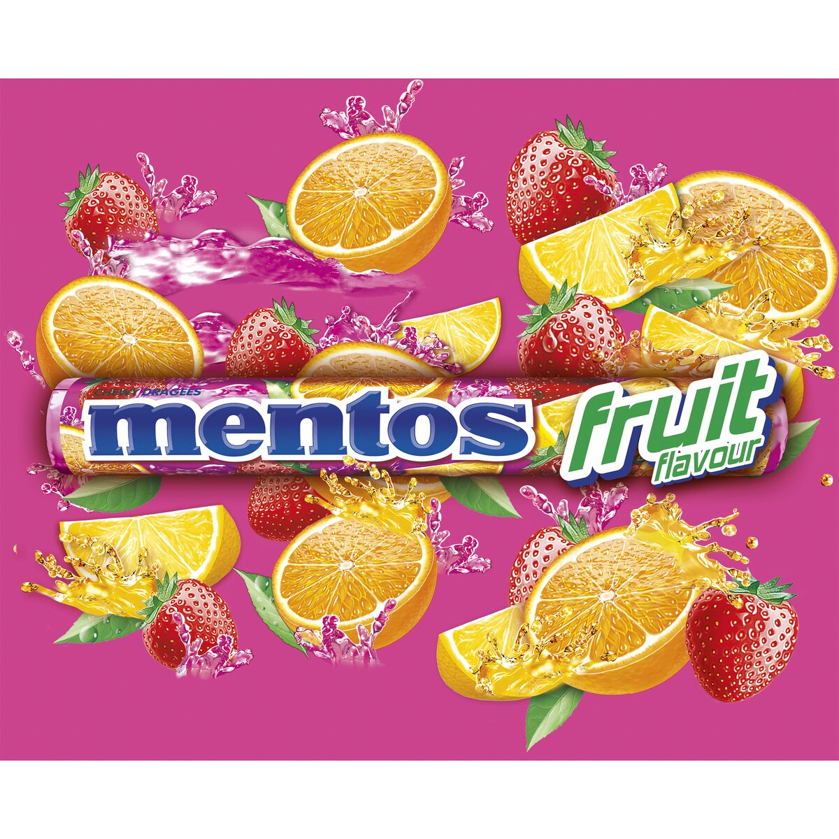 Mentos Fruit Chews 3 pack