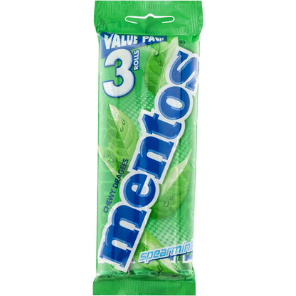 Mentos Mints Spearmint 3 pack