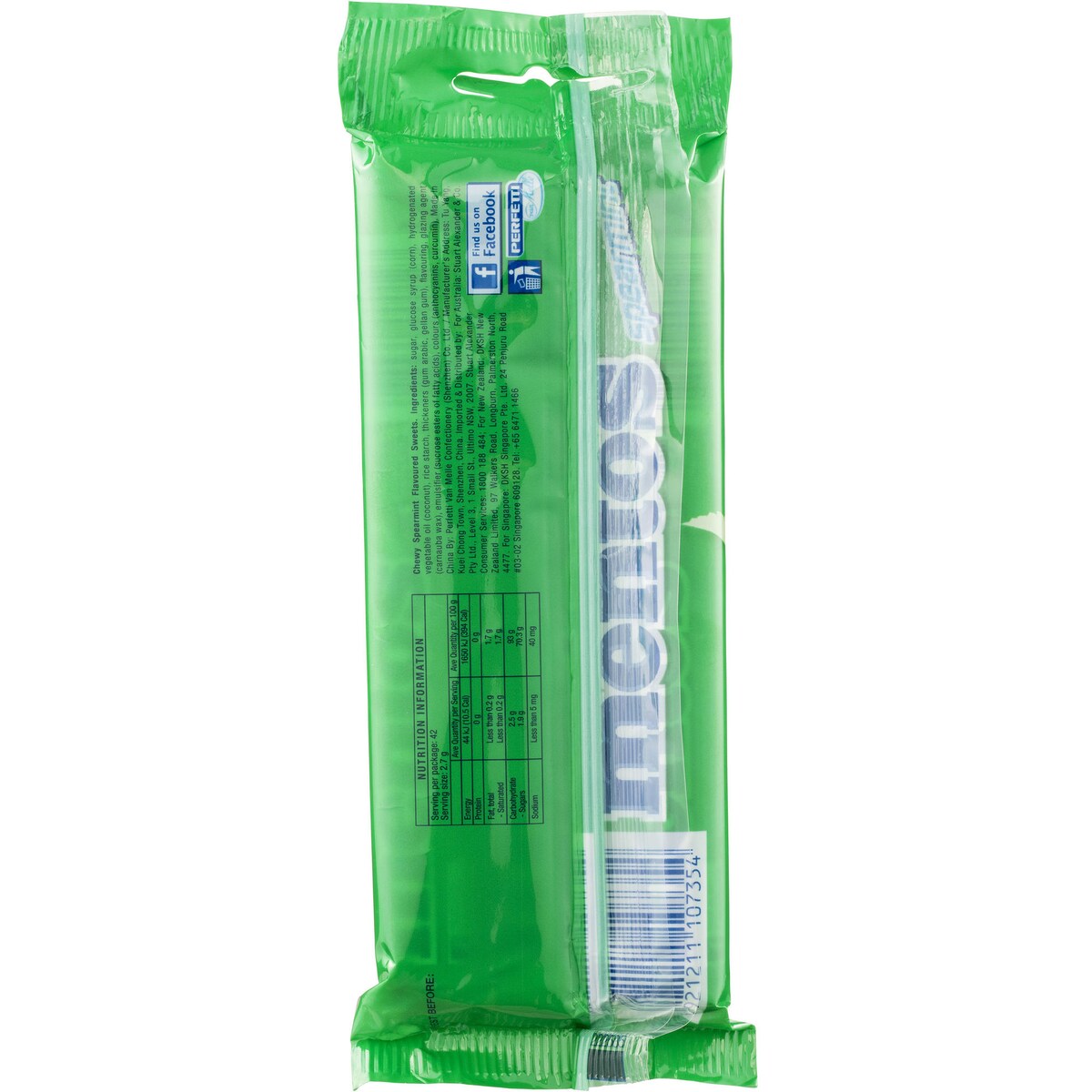Mentos Mints Spearmint 3 pack
