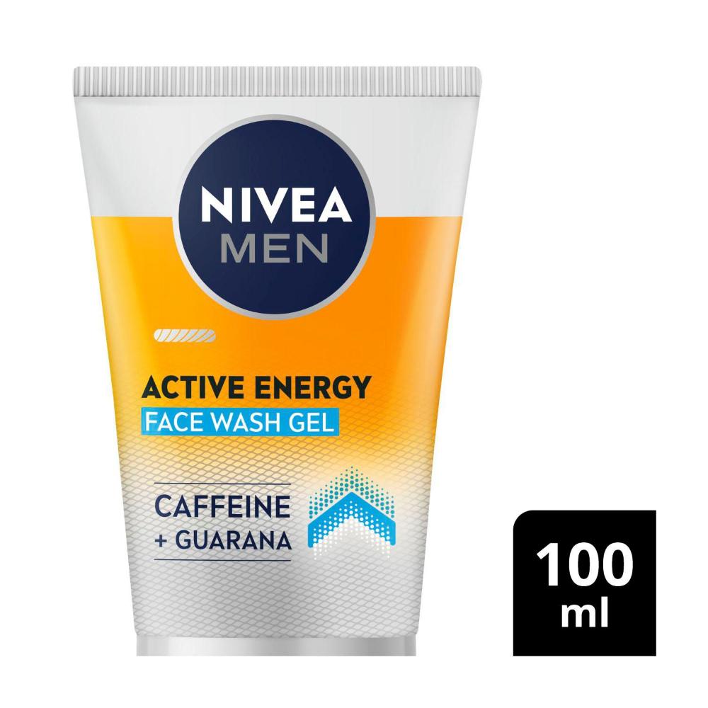 Nivea Men Skin Energy Face Wash Gel - 100mL