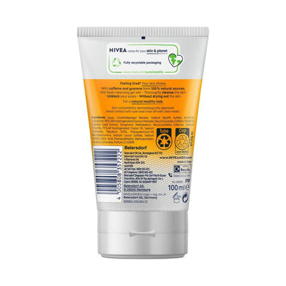 Nivea Men Skin Energy Face Wash Gel - 100mL