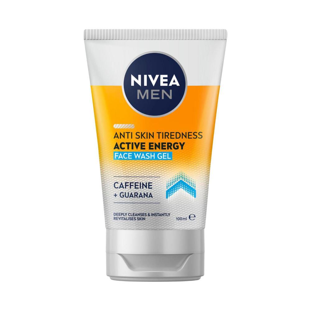 Nivea Men Skin Energy Face Wash Gel - 100mL
