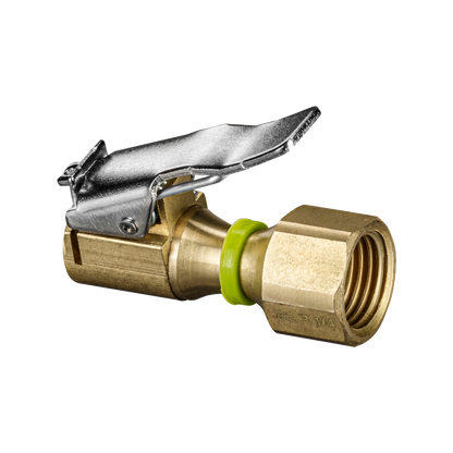 Powerfit BSP Tyre Chuck Fitting - Female - 1/4" - Brass