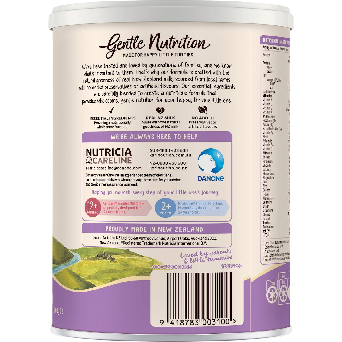 Karicare 2 Gentle Nutrition Baby Formula From 6 To 12 Months 900g