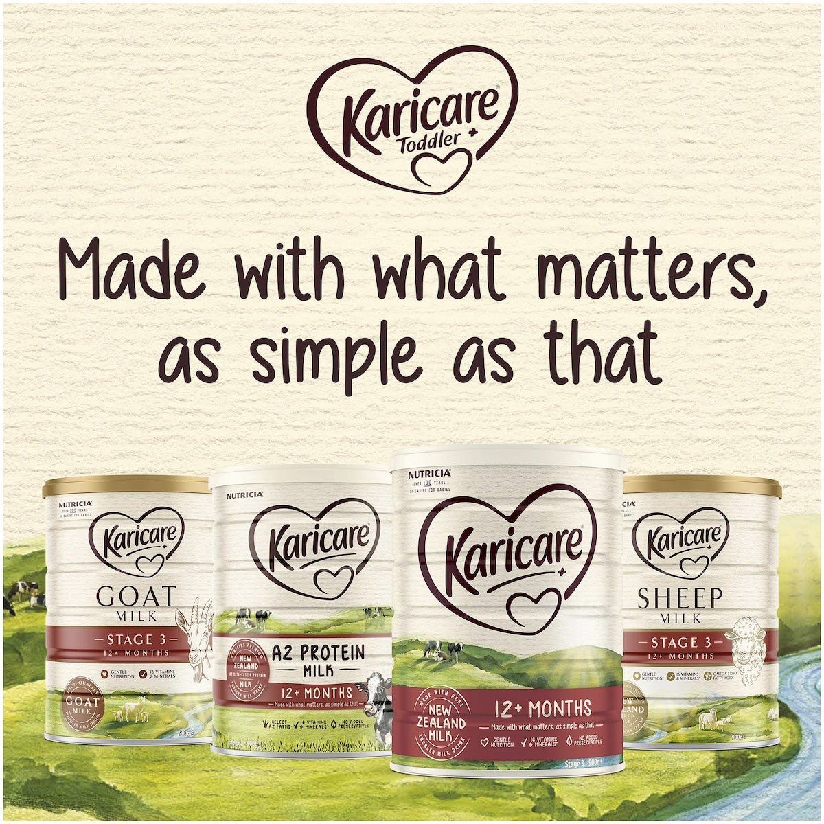 Karicare 4 Gentle Nutrition Toddler Milk Drink From 2+ Years 900g