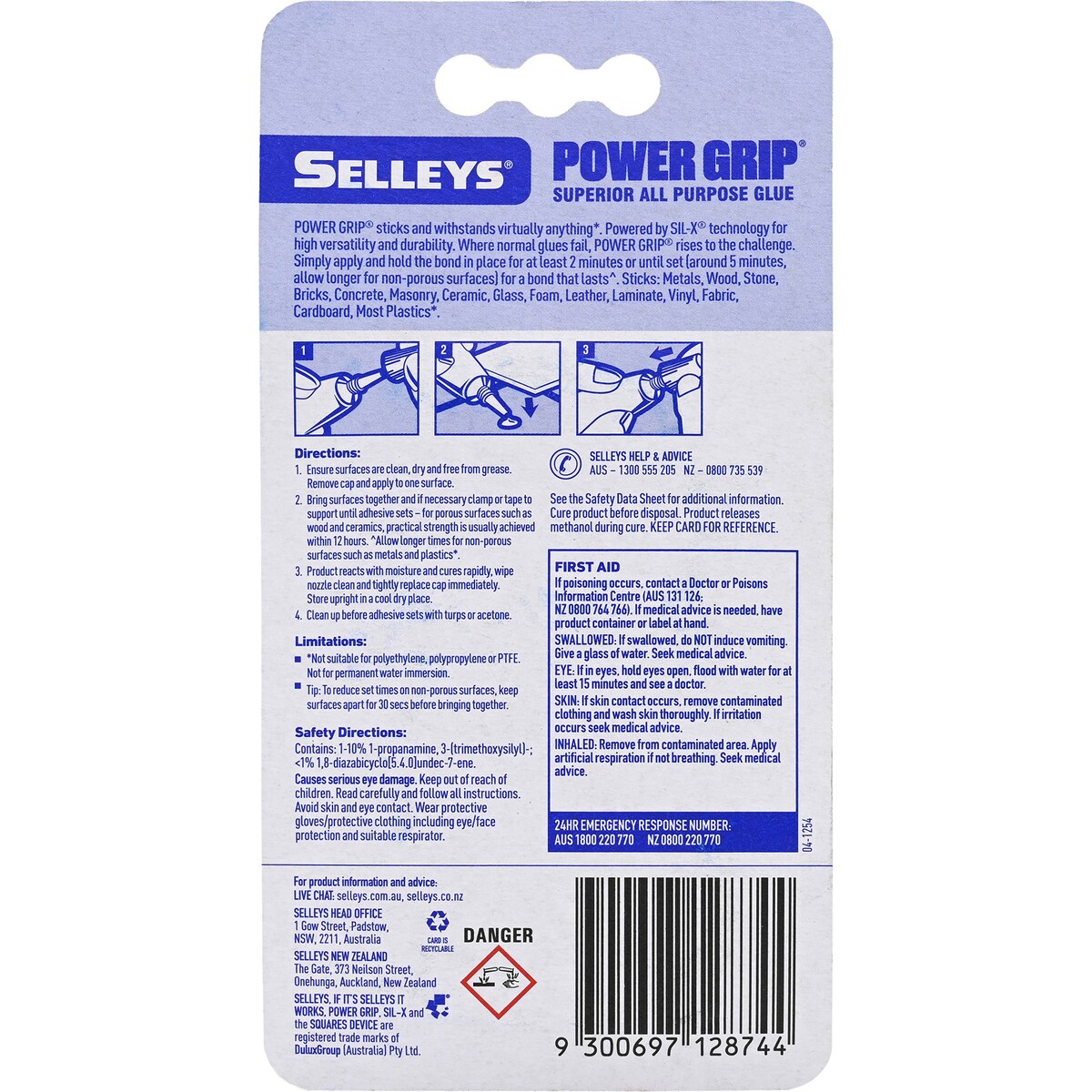 Selley's Power Grip 8mL