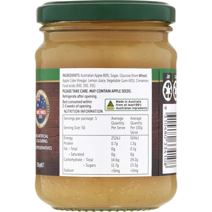 Three Threes Apple Sauce Country Style each