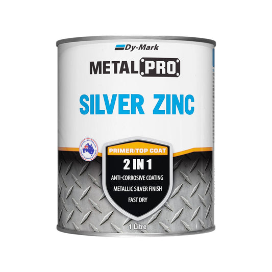 Dy-Mark Metalpro Silver Zinc Primer / Top Coat - 1L