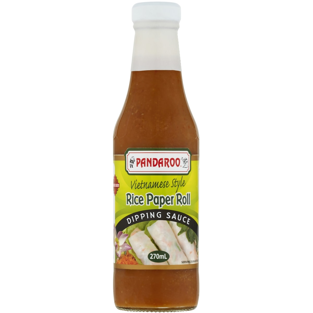 Pandaroo Vietnamese Style Rice Paper Roll Dipping Sauce 270mL