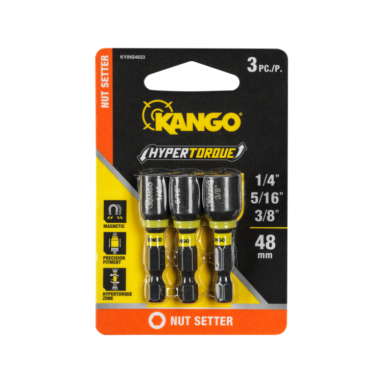 Kango 48mm HYPERTORQUE Nut Setter 3 Pack