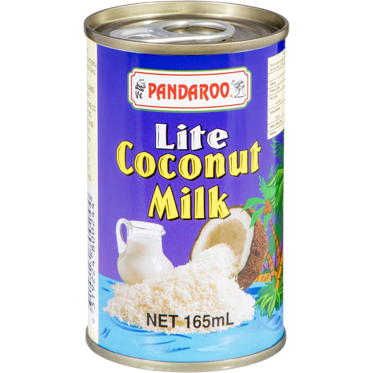 Pandaroo Lite Coconut Milk 165ml