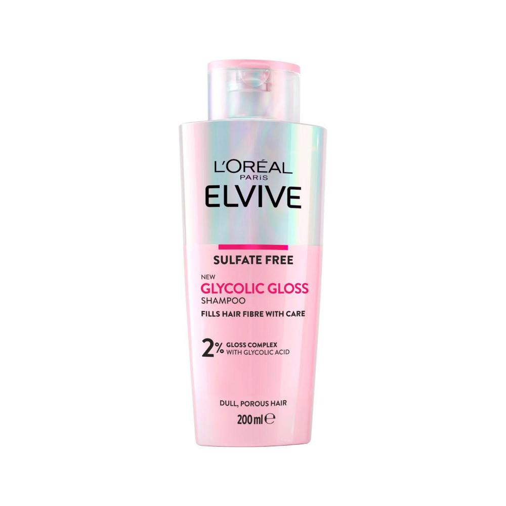 L'Oreal Elvive Glycolic Gloss Shampoo - 200mL