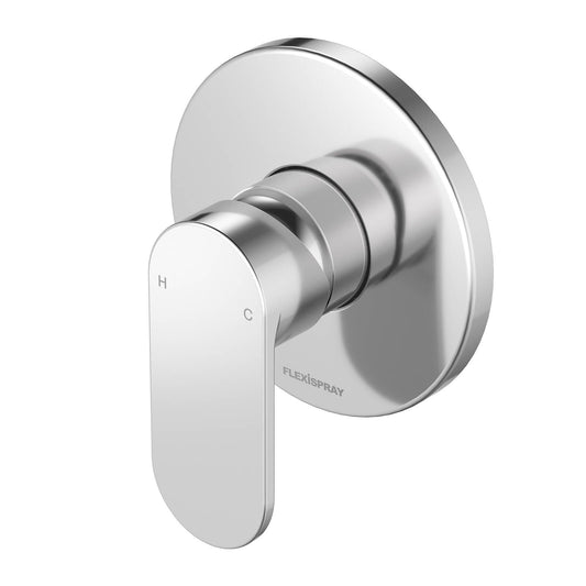 Flexispray Havana Chrome Bath Shower Mixer - 180 x 60 x 120mm
