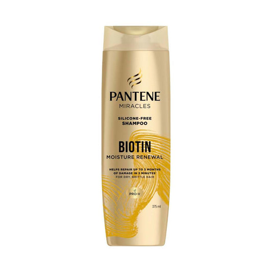 Pantene Miracles Biotin Moisture Renewal Shampoo - 375mL