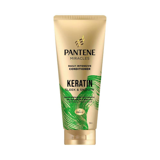 Pantene Miracles Keratin Smooth & Sleek Conditioner - 350mL