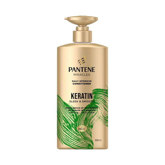 Pantene Miracles Keratin Smooth & Sleek Conditioner - 600mL
