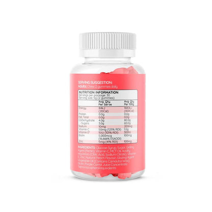 Haircarebear Gummies Hair Skin Nails - 60 pack
