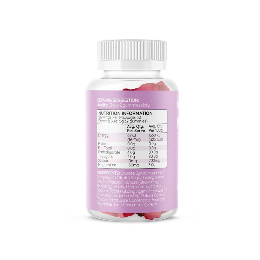 Haircarebear Gummies Extra Strength Magnesium - 60 pack