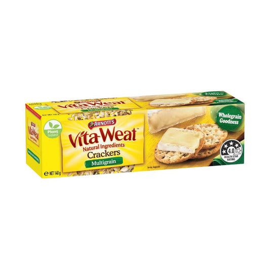 Arnott's Vita-weat Multigrain Crackers - 140g
