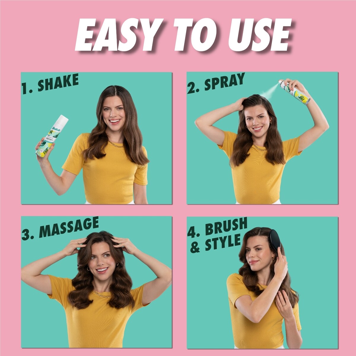 Batiste Blush Dry Shampoo 200mL