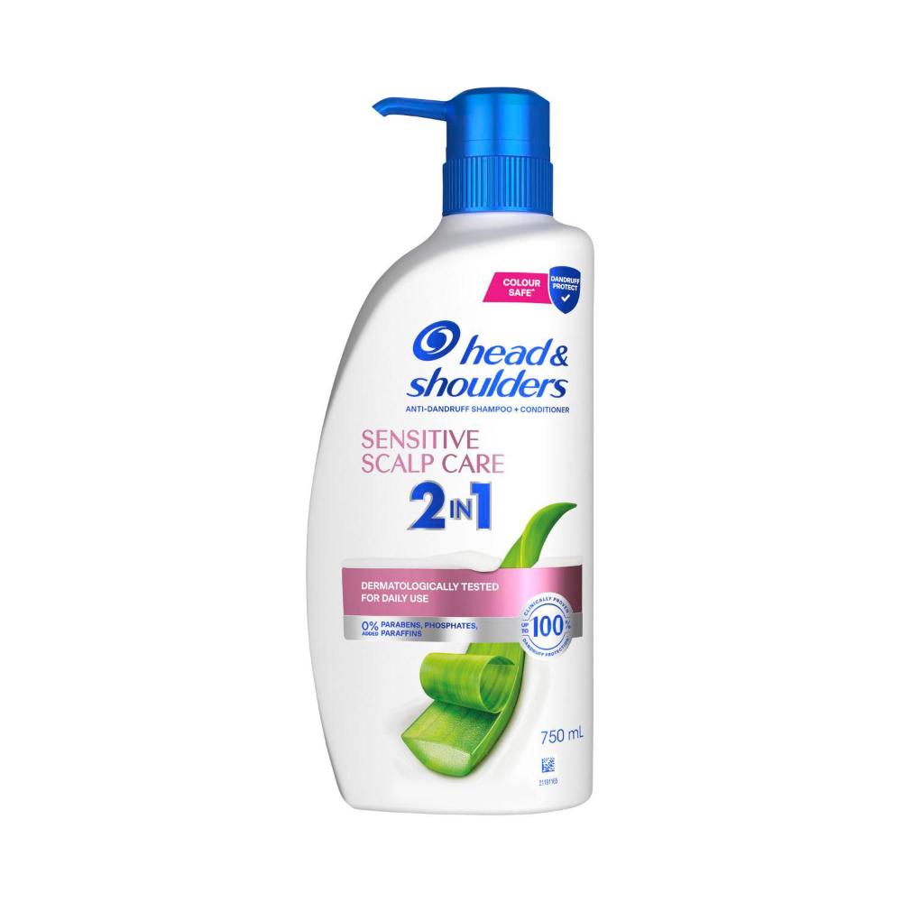 Head & Shoulders Sensitive Scalp Care 2 In 1Anti-Dandruff Shampoo & Conditio ... 750mL