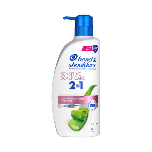 Head & Shoulders Sensitive Scalp Care 2 In 1Anti-Dandruff Shampoo & Conditio ... 750mL