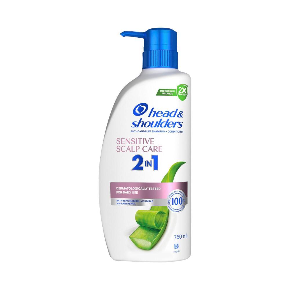 Head & Shoulders Sensitive Scalp Care 2 In 1Anti-Dandruff Shampoo & Conditioner - 750mL