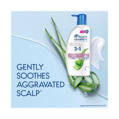 Head & Shoulders Sensitive Scalp Care 2 In 1Anti-Dandruff Shampoo & Conditio ... 750mL