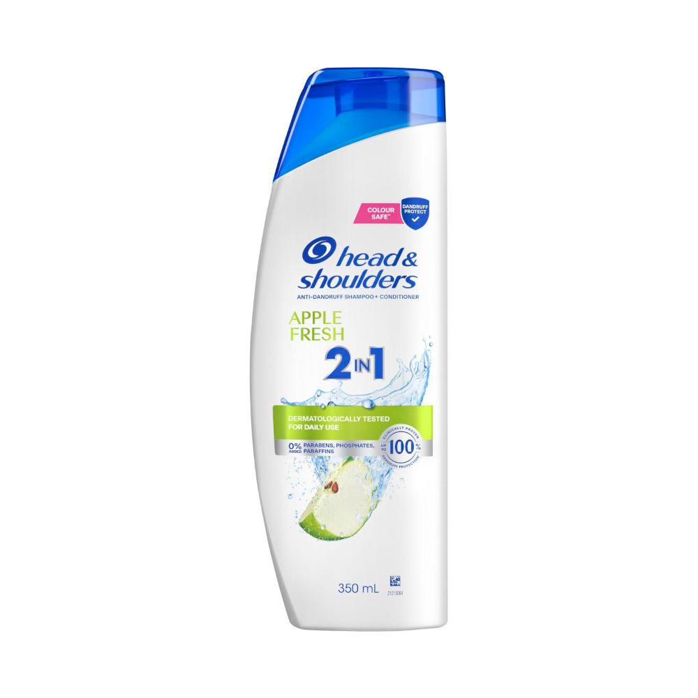 Head & Shoulders Apple Fresh 2 In 1 Anti-dandruff Shampoo & Conditioner - 350mL
