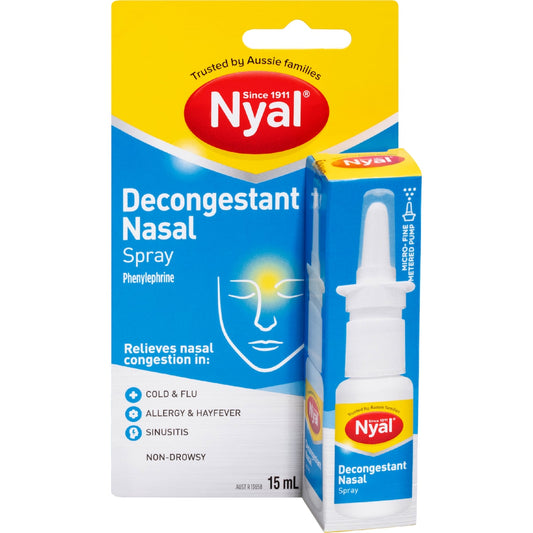 Nyal Decongestant Nasal Spray 15ml