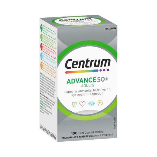 Centrum Advance 50+ Multivitamin - 100 Pack
