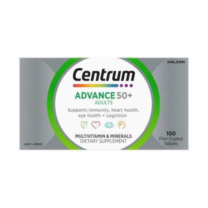 Centrum Advance 50+ Multivitamin - 100 Pack