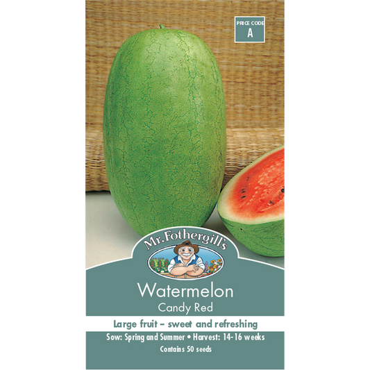 Mr Fothergill Watermelon Seeds - Candy Red