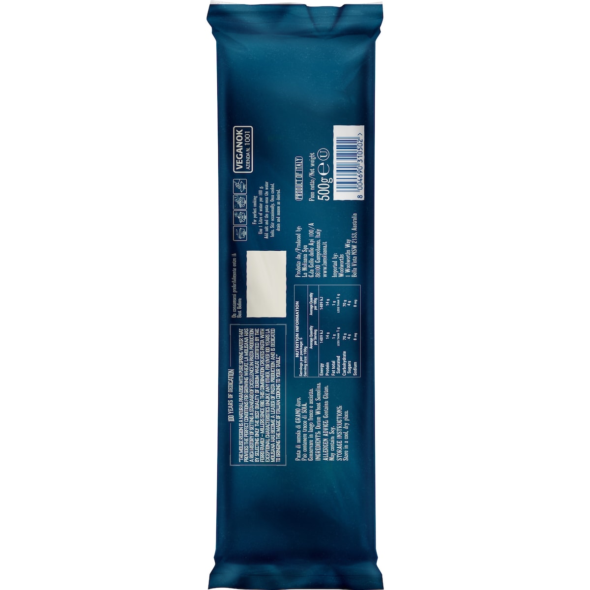 La Molisana Pastificio Extra Di Lusso Fettuccine 500g