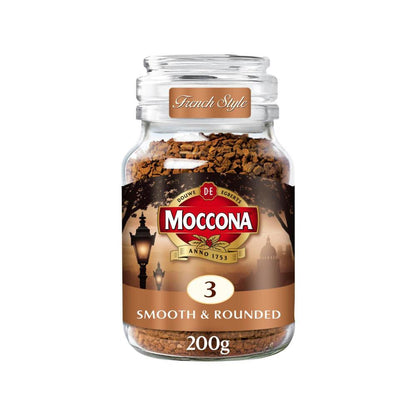 Moccona French Style Smooth & Rounded Instant Coffee - 200g
