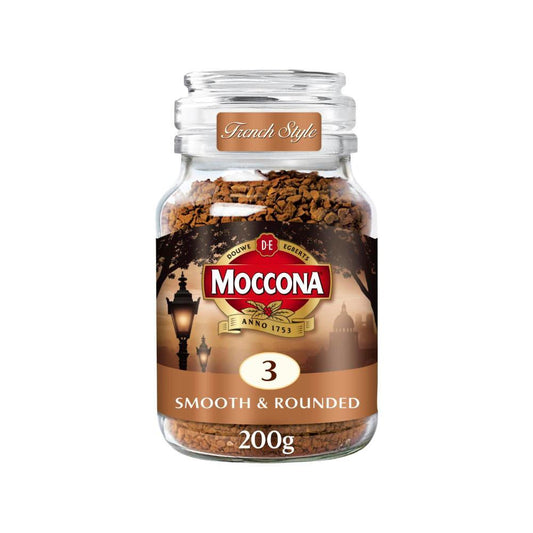 Moccona French Style Smooth & Rounded Instant Coffee - 200g