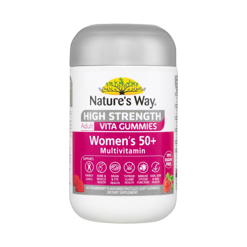 Nature's Way High Strength Gummies Women's Multi 50+ - 60 pack