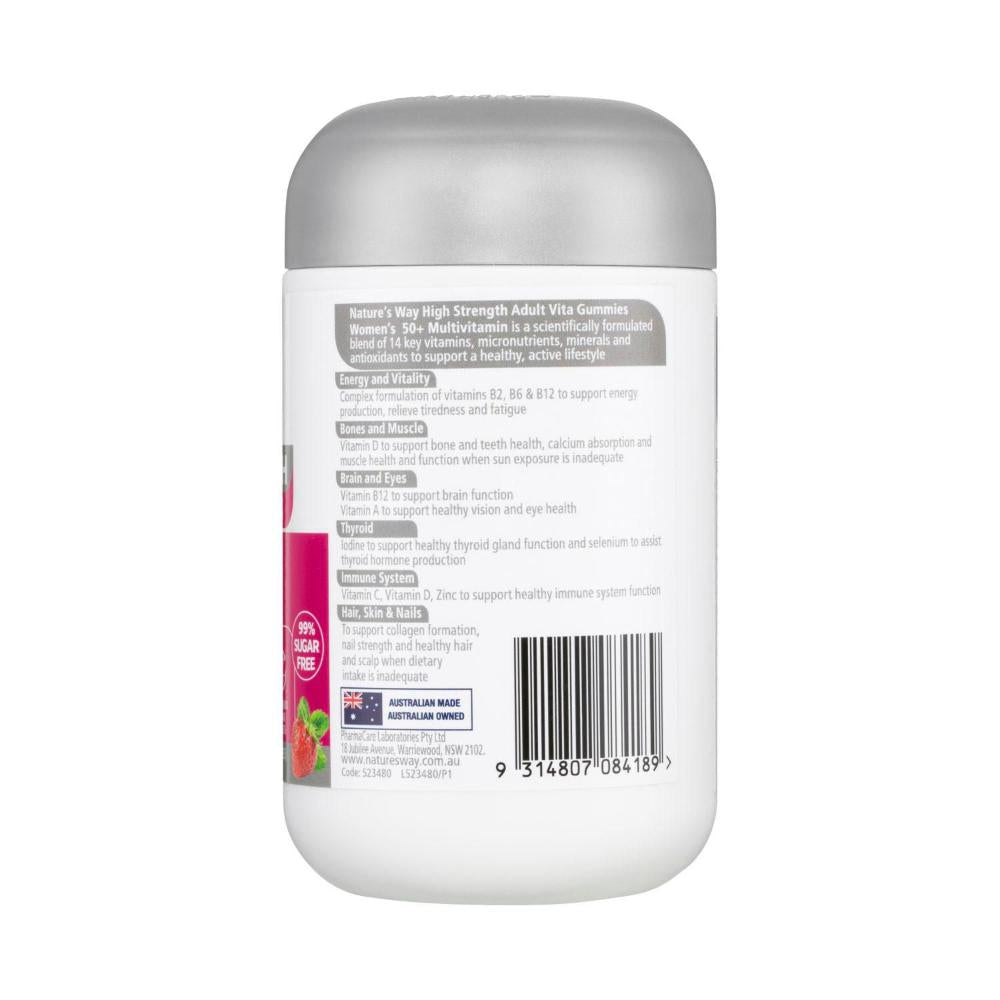 Nature's Way High Strength Gummies Women's Multi 50+ - 60 pack