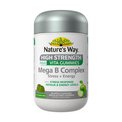 Nature's Way High Strength Adult Vita Gummies Mega B Complex - 50 Pack