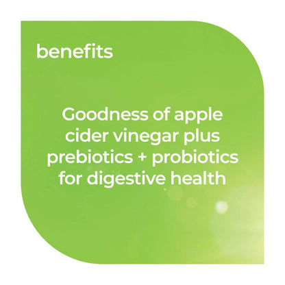 Nature's Way Adult Gummies Acv + Pro + Prebiotics - 50 pack