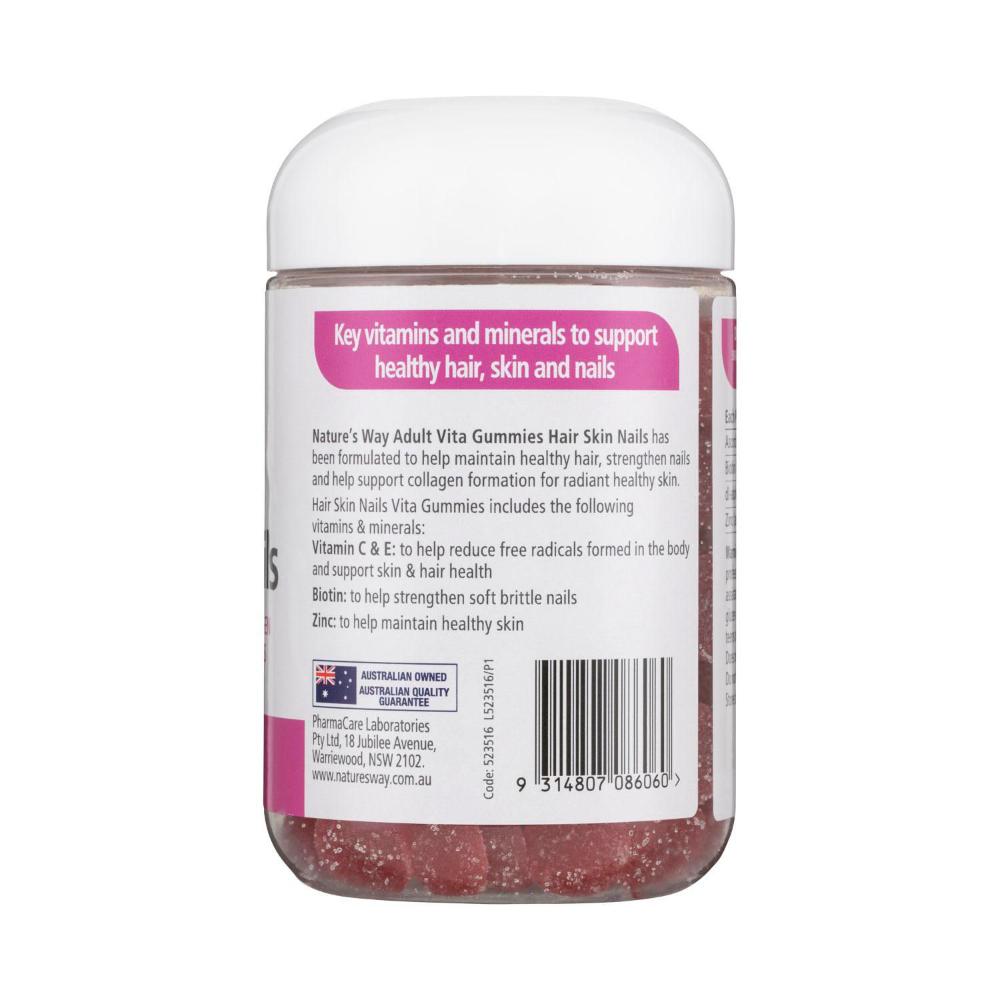 Nature's Way Adult Vita Gummies Hair Skin Nails - 150 Pack
