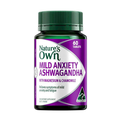 Natures Own Mild Anxiety Ashwagandha - 60 pack