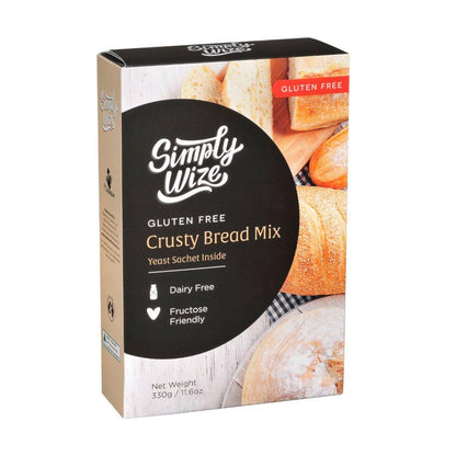 Simply Wize Gluten Free Crusty Bread - 330g