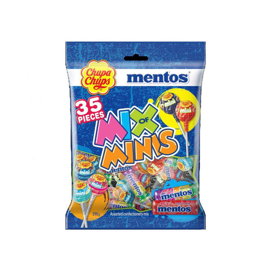 Chupa Chups Mix Of Mini's 35 Pack - 290g